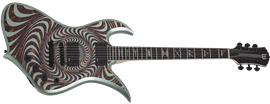 Wylde Audio Thoraxe Tortoise Psychic Bullseye Gangrene 6-String Electric Guitar 2023
